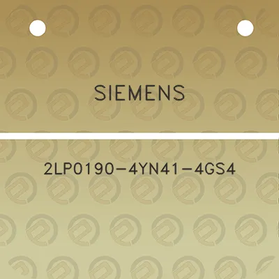 siemens-2lp0190-4yn41-4gs4