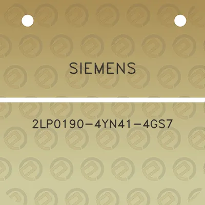 siemens-2lp0190-4yn41-4gs7