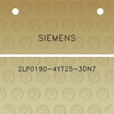 siemens-2lp0190-4yt25-3dn7