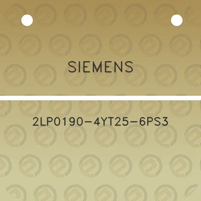 siemens-2lp0190-4yt25-6ps3