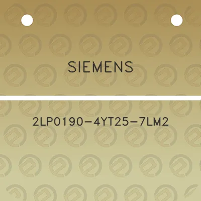 siemens-2lp0190-4yt25-7lm2