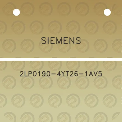 siemens-2lp0190-4yt26-1av5