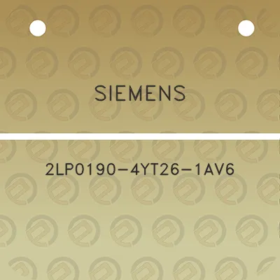 siemens-2lp0190-4yt26-1av6