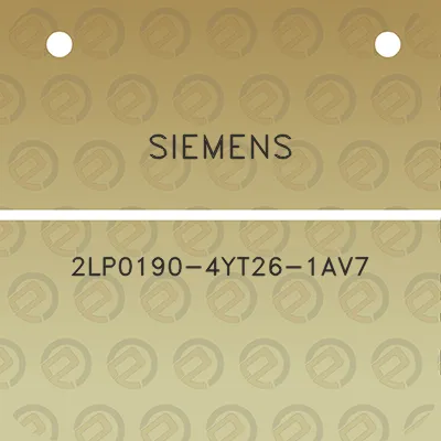 siemens-2lp0190-4yt26-1av7