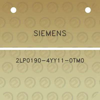 siemens-2lp0190-4yy11-0tm0