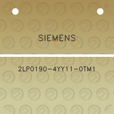 siemens-2lp0190-4yy11-0tm1