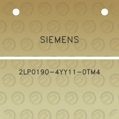 siemens-2lp0190-4yy11-0tm4