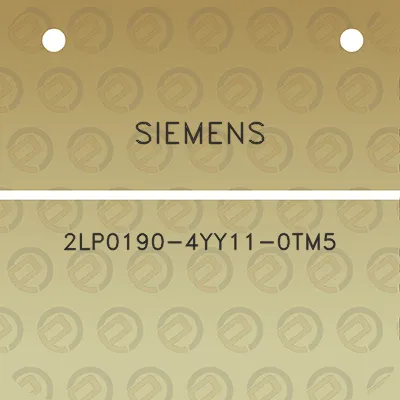 siemens-2lp0190-4yy11-0tm5