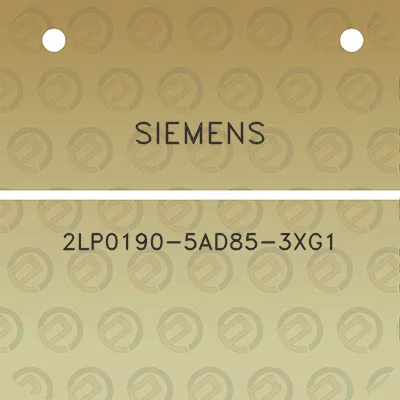 siemens-2lp0190-5ad85-3xg1