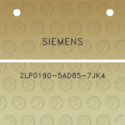 siemens-2lp0190-5ad85-7jk4