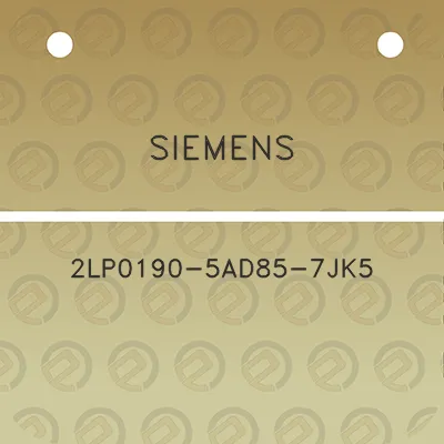 siemens-2lp0190-5ad85-7jk5