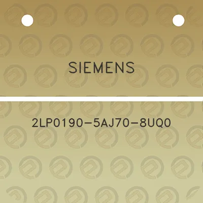 siemens-2lp0190-5aj70-8uq0