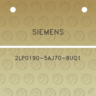 siemens-2lp0190-5aj70-8uq1