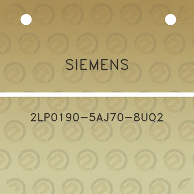 siemens-2lp0190-5aj70-8uq2