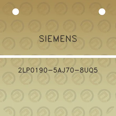 siemens-2lp0190-5aj70-8uq5