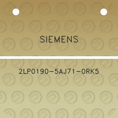 siemens-2lp0190-5aj71-0rk5