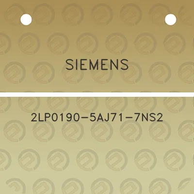 siemens-2lp0190-5aj71-7ns2