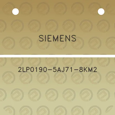 siemens-2lp0190-5aj71-8km2