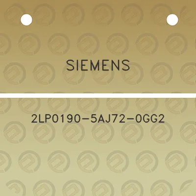 siemens-2lp0190-5aj72-0gg2