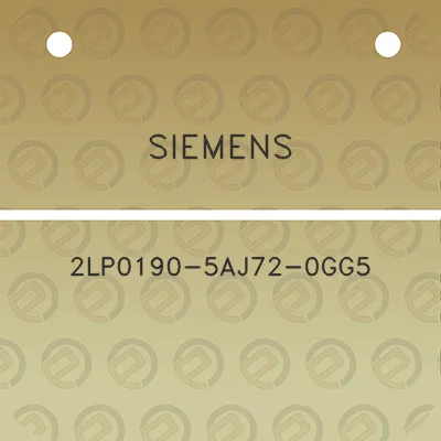 siemens-2lp0190-5aj72-0gg5