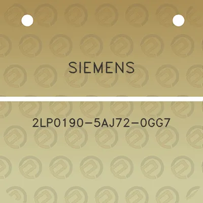 siemens-2lp0190-5aj72-0gg7