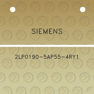 siemens-2lp0190-5ap55-4ry1