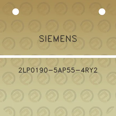 siemens-2lp0190-5ap55-4ry2