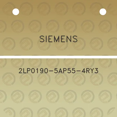 siemens-2lp0190-5ap55-4ry3