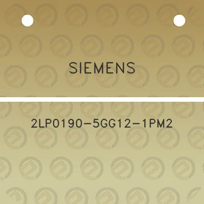 siemens-2lp0190-5gg12-1pm2