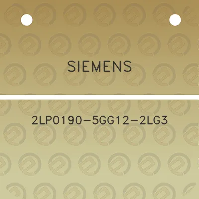 siemens-2lp0190-5gg12-2lg3