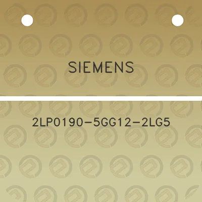 siemens-2lp0190-5gg12-2lg5