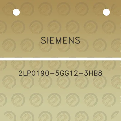 siemens-2lp0190-5gg12-3hb8