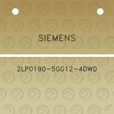 siemens-2lp0190-5gg12-4dw0