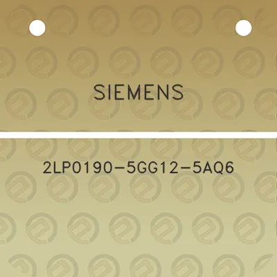 siemens-2lp0190-5gg12-5aq6