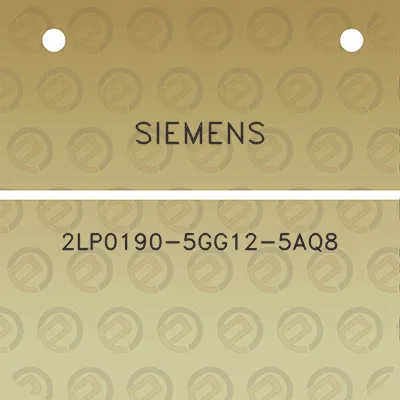 siemens-2lp0190-5gg12-5aq8