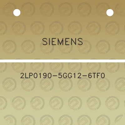 siemens-2lp0190-5gg12-6tf0