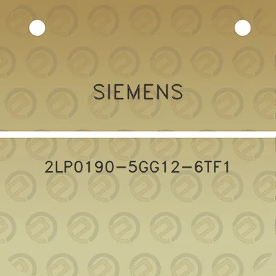 siemens-2lp0190-5gg12-6tf1