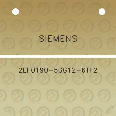 siemens-2lp0190-5gg12-6tf2