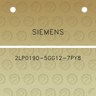 siemens-2lp0190-5gg12-7py8