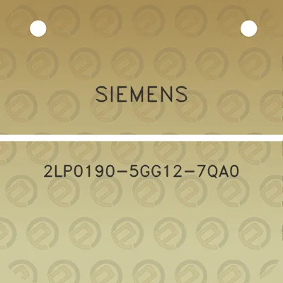 siemens-2lp0190-5gg12-7qa0