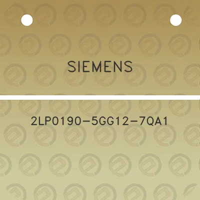 siemens-2lp0190-5gg12-7qa1