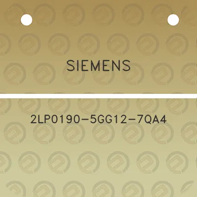 siemens-2lp0190-5gg12-7qa4