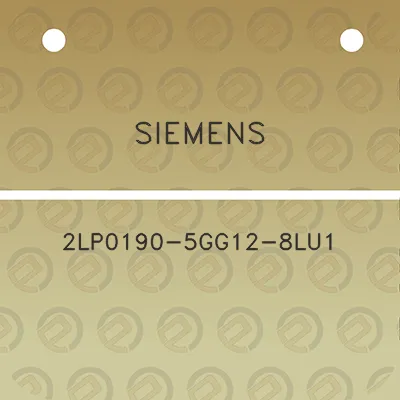 siemens-2lp0190-5gg12-8lu1