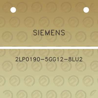 siemens-2lp0190-5gg12-8lu2