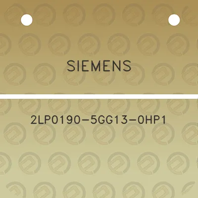 siemens-2lp0190-5gg13-0hp1