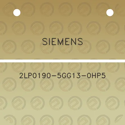 siemens-2lp0190-5gg13-0hp5