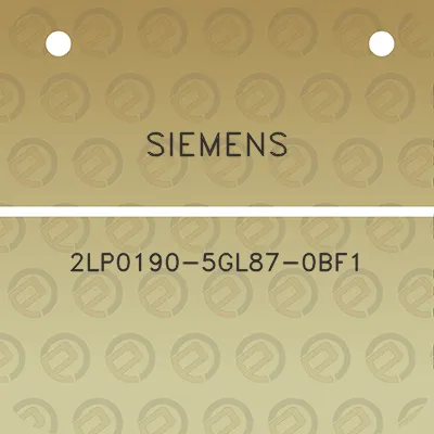 siemens-2lp0190-5gl87-0bf1