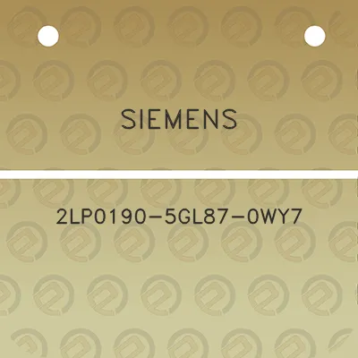 siemens-2lp0190-5gl87-0wy7