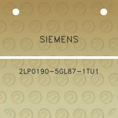 siemens-2lp0190-5gl87-1tu1