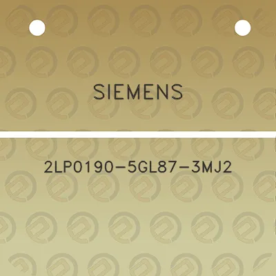 siemens-2lp0190-5gl87-3mj2